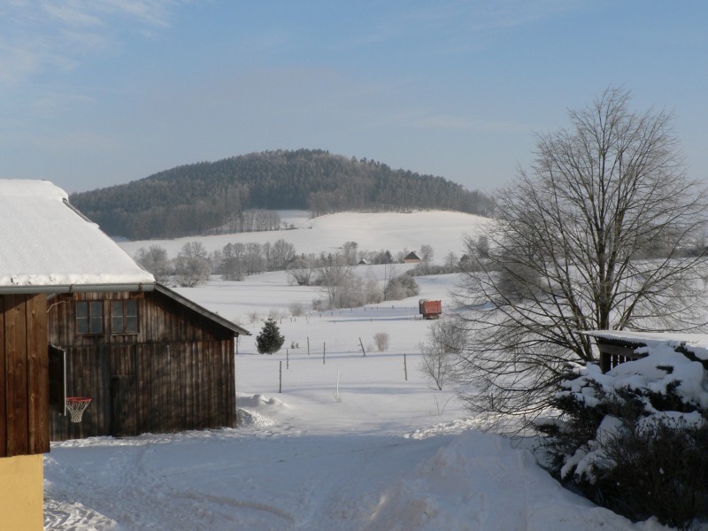 Der Schobertsberg im Winter. Der Schobertsberg im Winter.