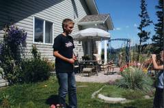 Die selbe Giebelseite noch einmal nher dran und aus einem anderen Winkel.  Hier hat man Privatsphre, Gemtlichkeit und Schnheit auf einem Fleck.