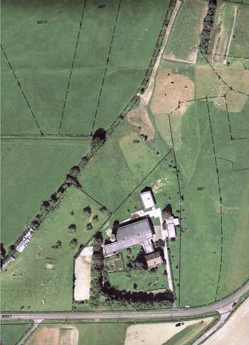 Unser Bauernhof in Gubitzmoos und ein paar der zum Hofe gehrenden Grundstcke.  Nicht alle gezeigten gehren zu unsere Hof.