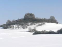 Der schneebedeckte Deutes