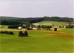 Blick vom Deutes auf Gubitzmoos