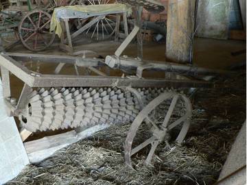 Sternwalze, hier in Transportstellung